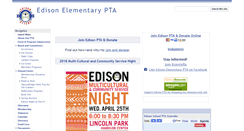 Desktop Screenshot of edisonpta.org