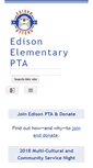 Mobile Screenshot of edisonpta.org